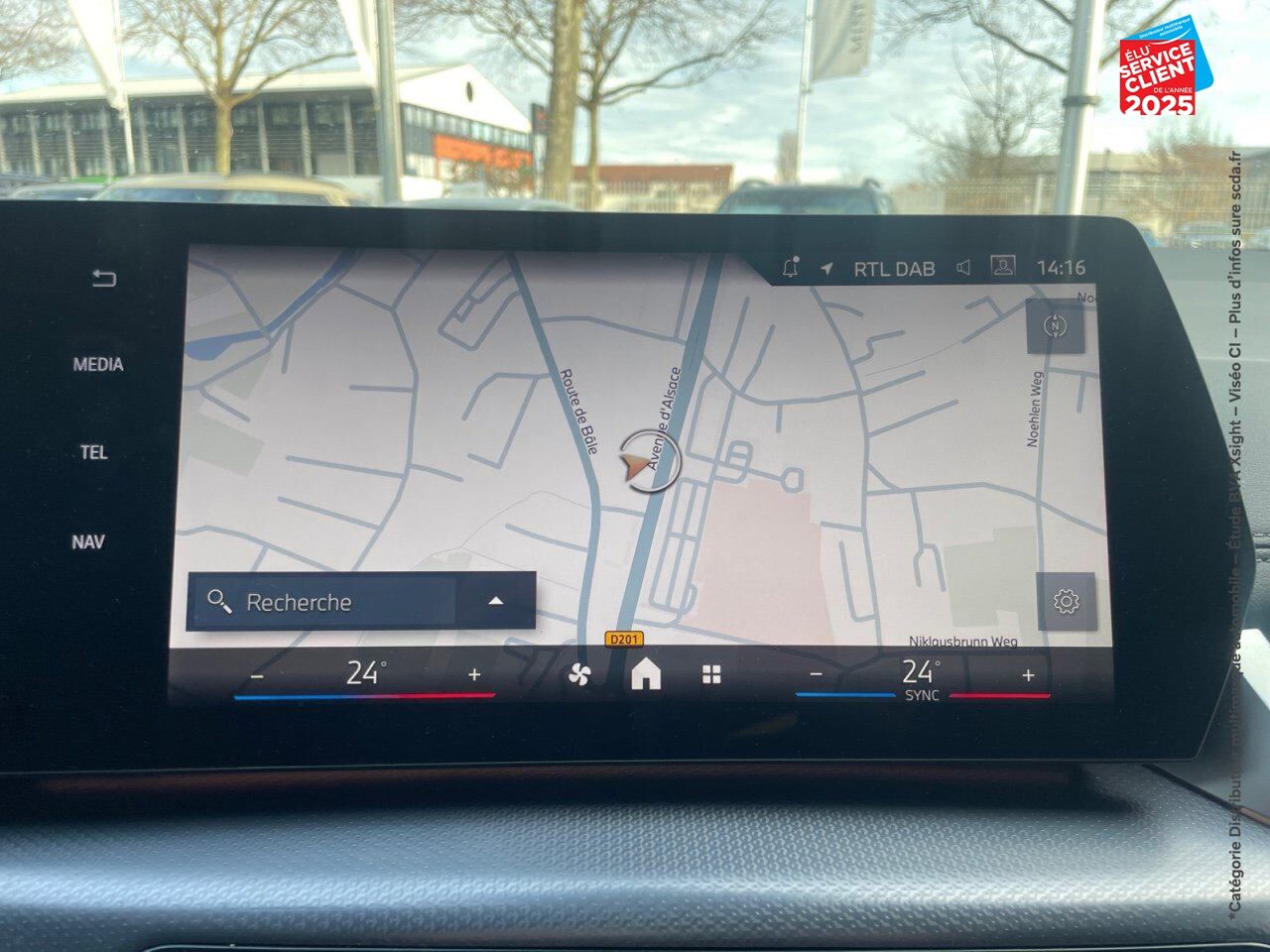 Véhicule d'occasion BMW SERIE 2 ACTIVETOURER 218I 136CH M SPORT DKG7 chez BMW Mulhouse