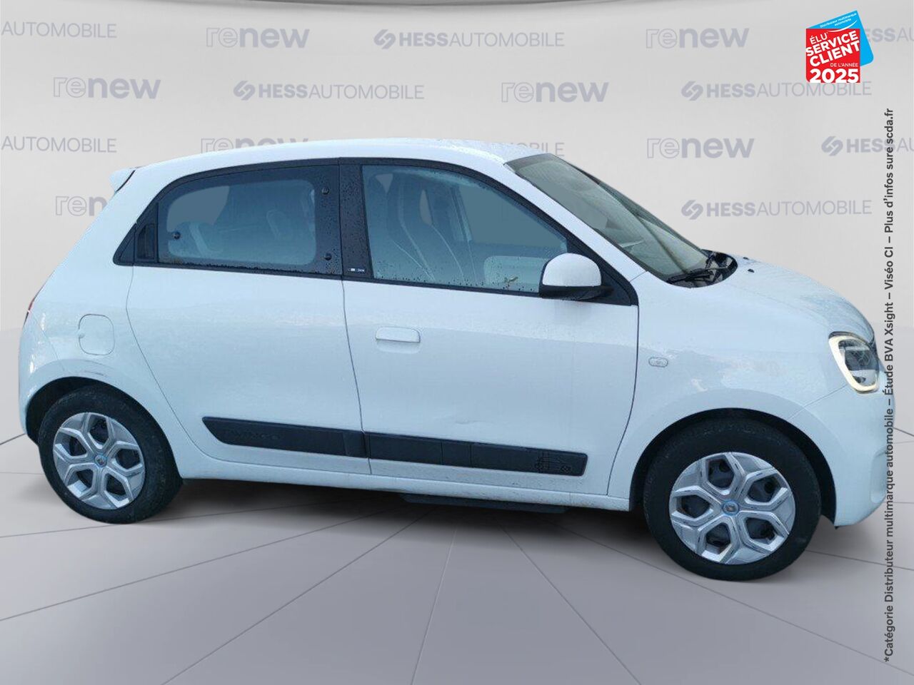 Véhicule d'occasion RENAULT TWINGO E-TECH ELECTRIC ZEN R80 ACHAT INTEGRAL - 21MY GPS chez Toyota Thionville