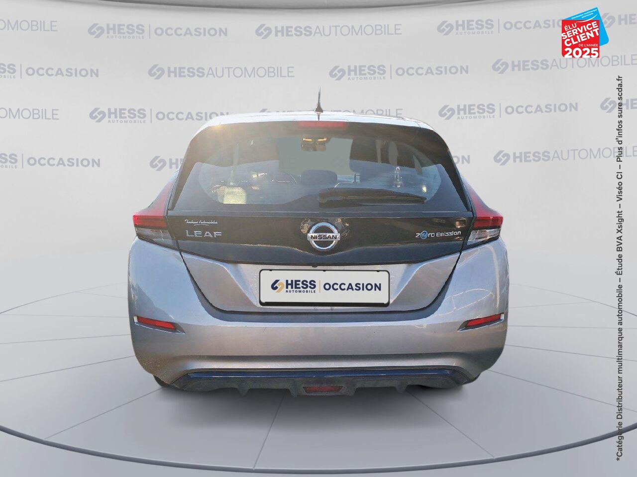Véhicule d'occasion NISSAN LEAF 150CH 40KWH ACENTA 21.5 chez Nissan Belfort