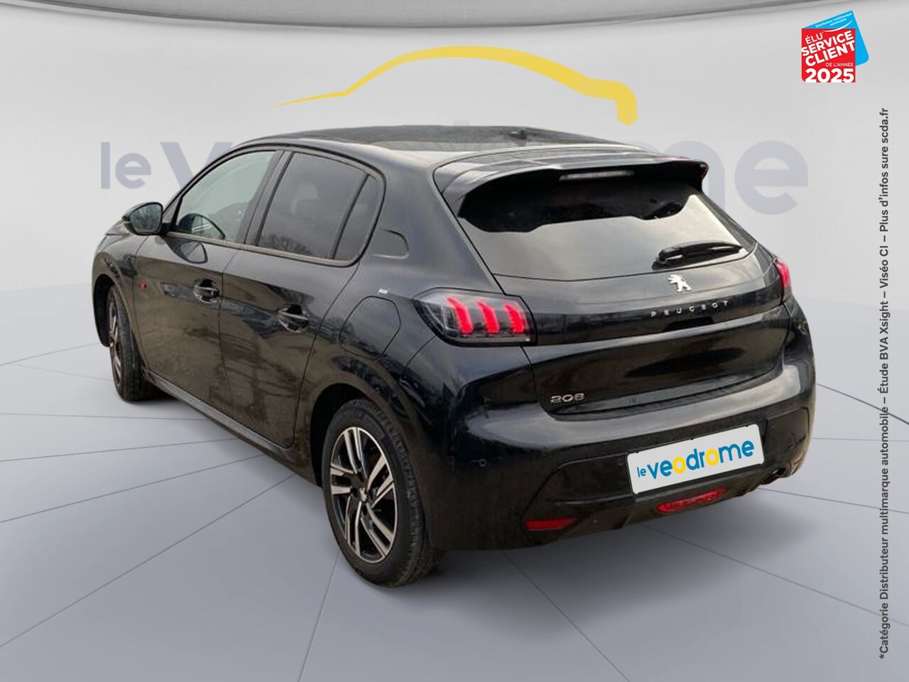 Véhicule d'occasion PEUGEOT 208 1.2 PURETECH 100CH S/S ALLURE EAT8 RADAR AR chez Le Veodrome