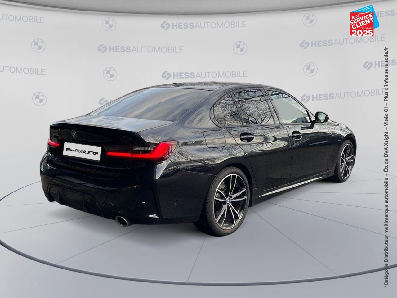 Véhicule d'occasion BMW SERIE 3 320DA XDRIVE 190CH M SPORT TOUVRANT SIEGES CUIR GPS CAMERA chez BMW Belfort