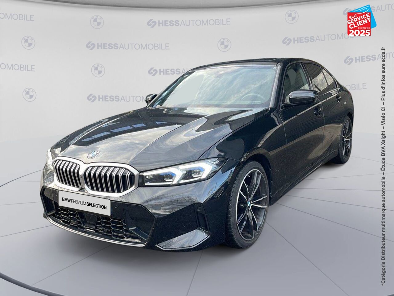 Véhicule d'occasion BMW SERIE 3 320DA XDRIVE 190CH M SPORT TOUVRANT SIEGES CUIR GPS CAMERA chez BMW Belfort
