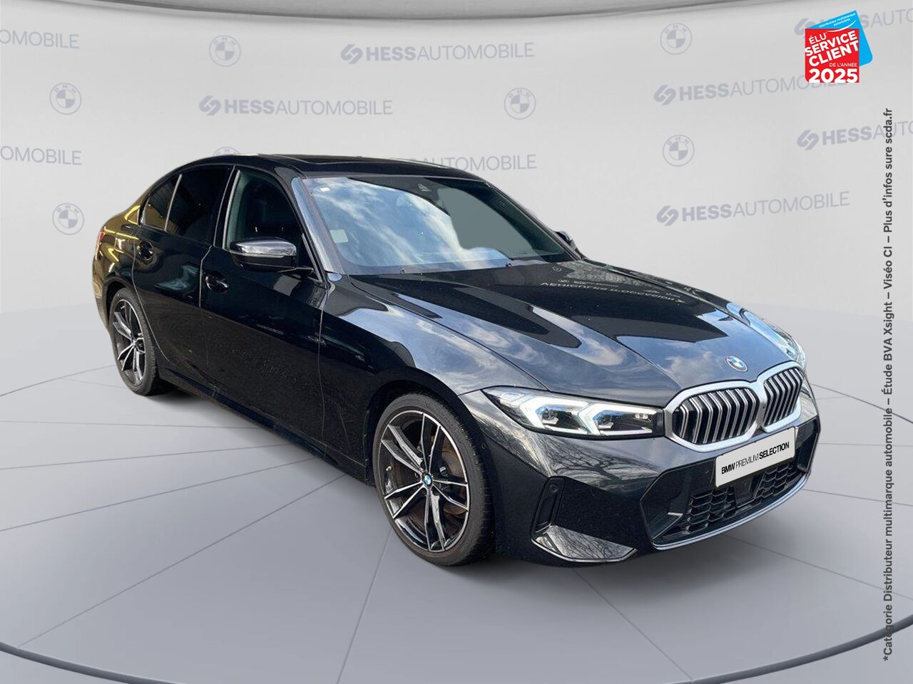 Véhicule d'occasion BMW SERIE 3 320DA XDRIVE 190CH M SPORT TOUVRANT SIEGES CUIR GPS CAMERA chez BMW Belfort