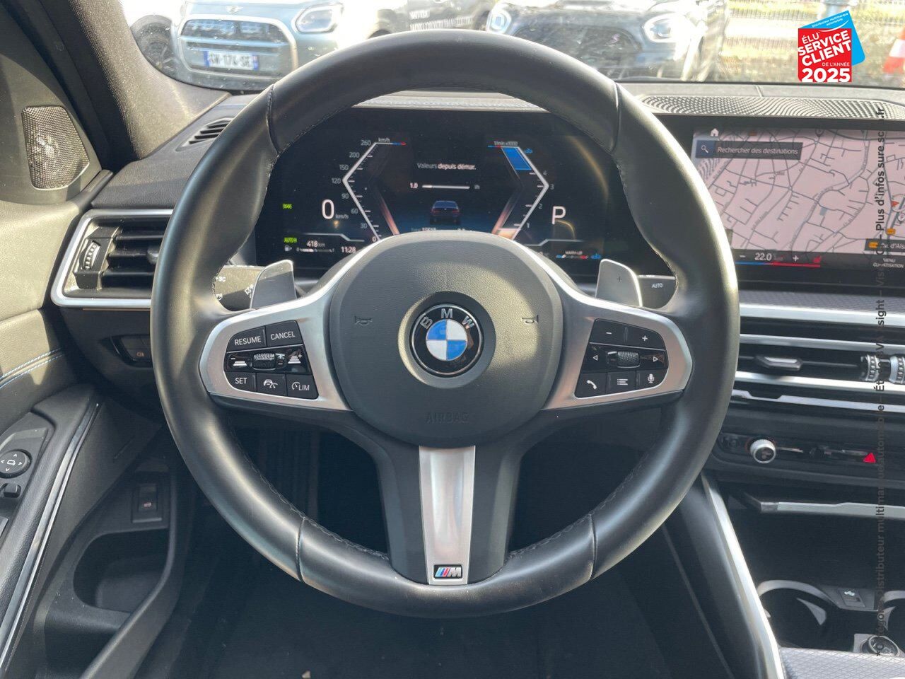 Véhicule d'occasion BMW SERIE 3 320DA XDRIVE 190CH M SPORT TOUVRANT SIEGES CUIR GPS CAMERA chez BMW Belfort