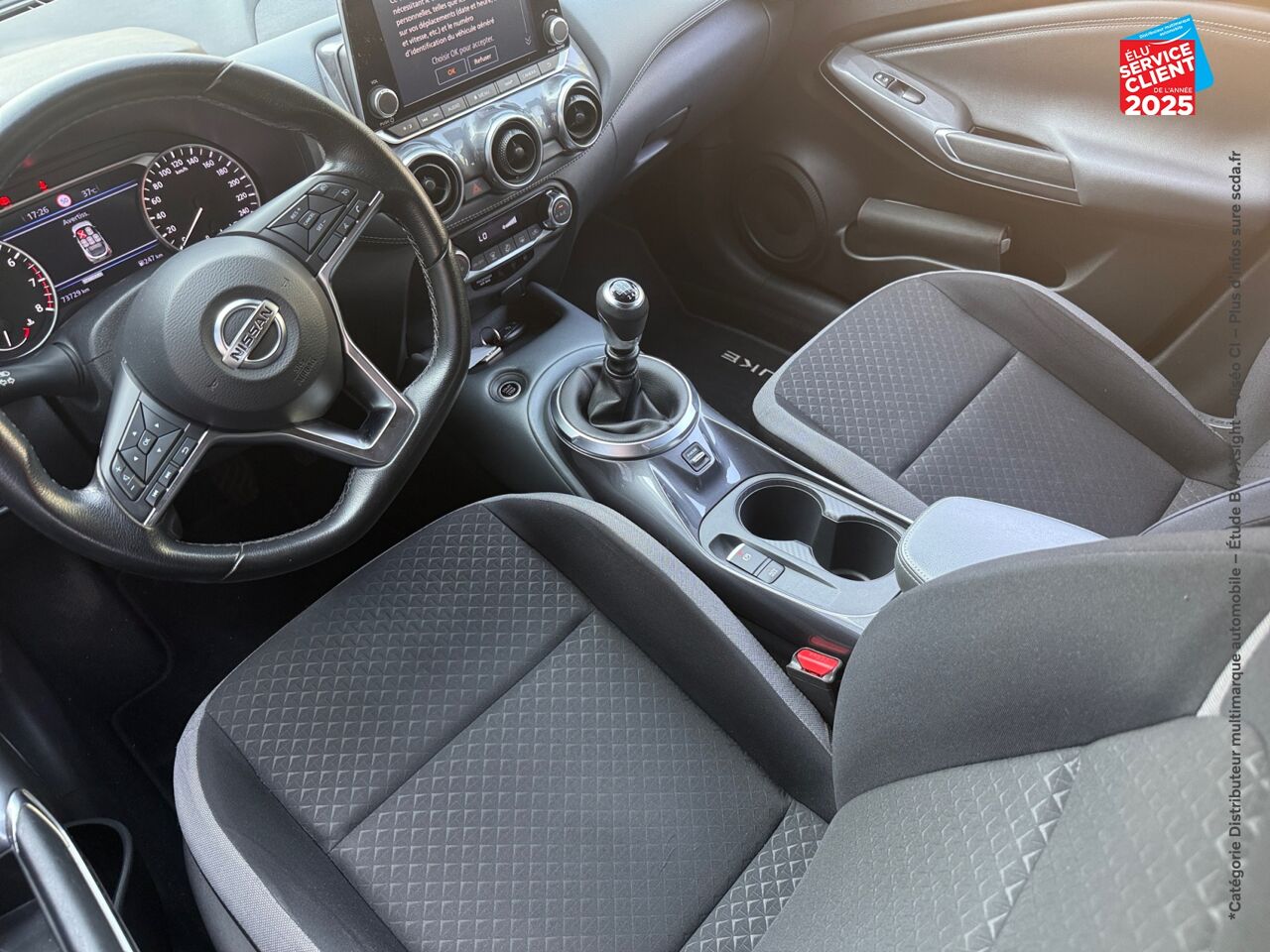 Véhicule d'occasion NISSAN JUKE 1.0 DIG-T 114CH N-CONNECTA 2021.5 GPS CAMERA chez Toyota Saint Dizier
