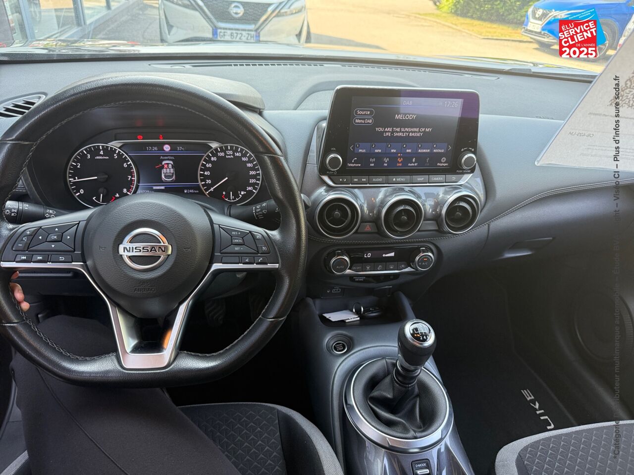 Véhicule d'occasion NISSAN JUKE 1.0 DIG-T 114CH N-CONNECTA 2021.5 GPS CAMERA chez Toyota Saint Dizier
