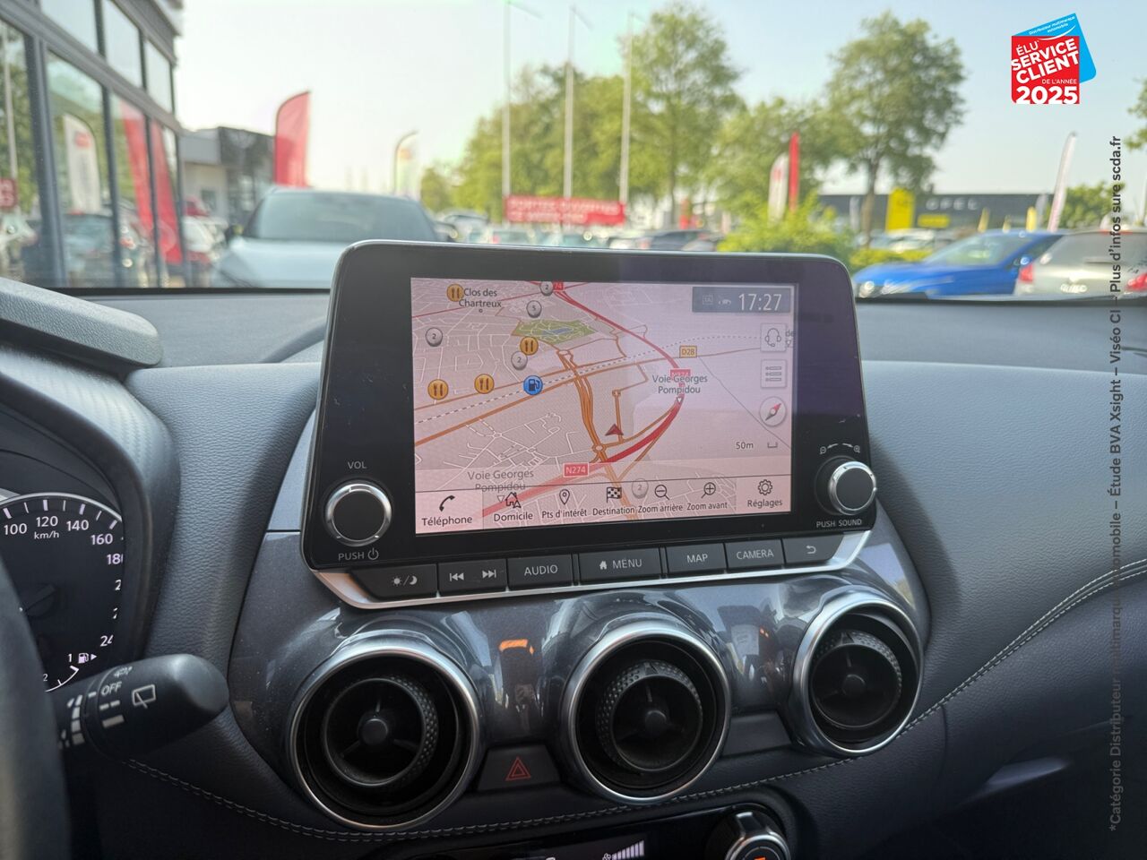 Véhicule d'occasion NISSAN JUKE 1.0 DIG-T 114CH N-CONNECTA 2021.5 GPS CAMERA chez Toyota Saint Dizier