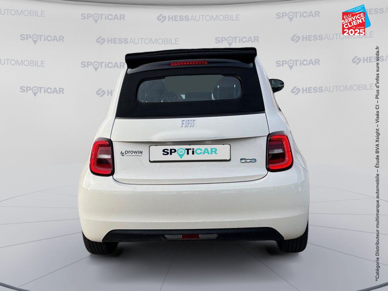 Véhicule d'occasion FIAT 500C E 95CH ICONE GPS chez Hyundai Chalons
