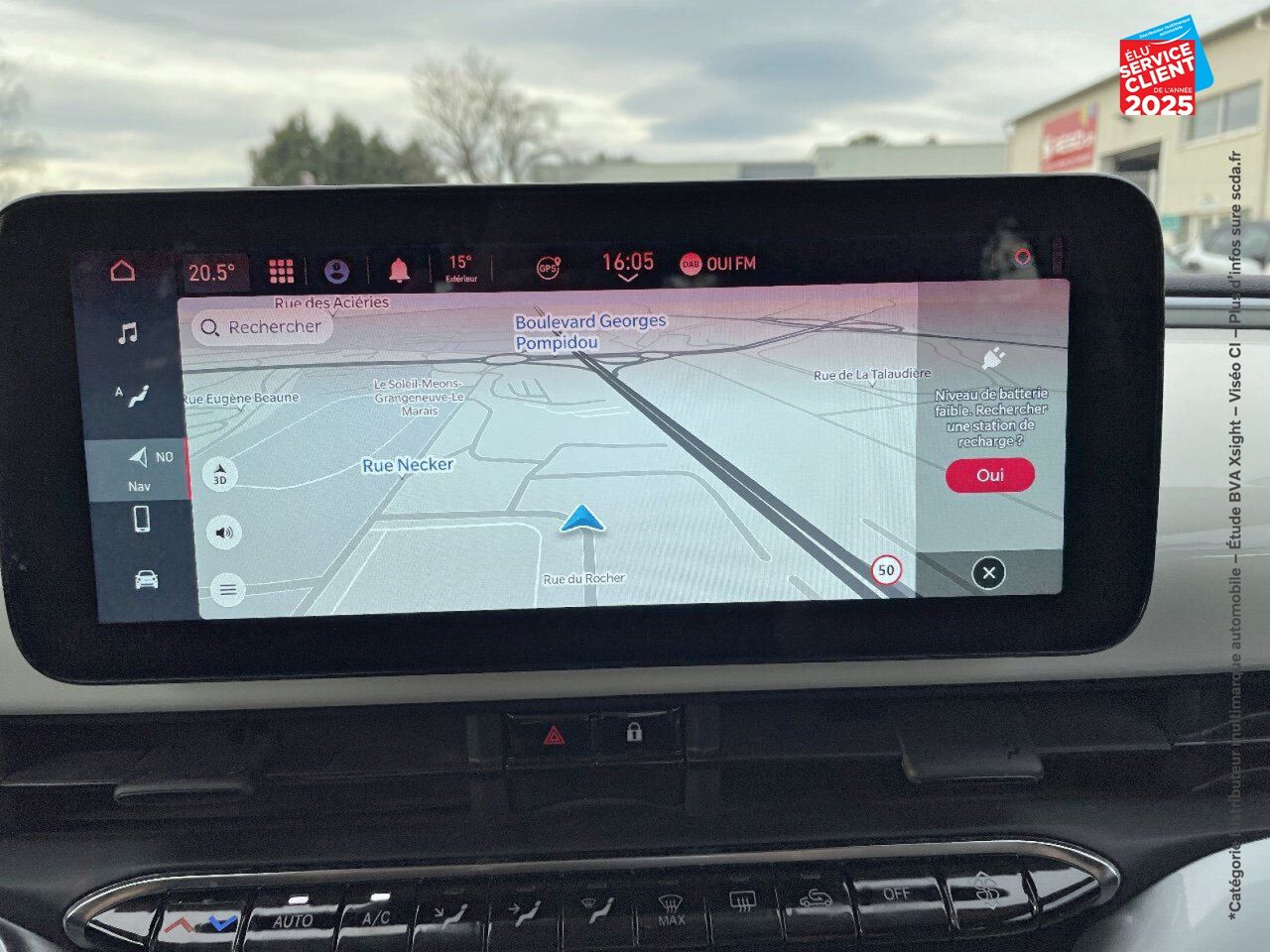 Véhicule d'occasion FIAT 500C E 95CH ICONE GPS chez Hyundai Chalons