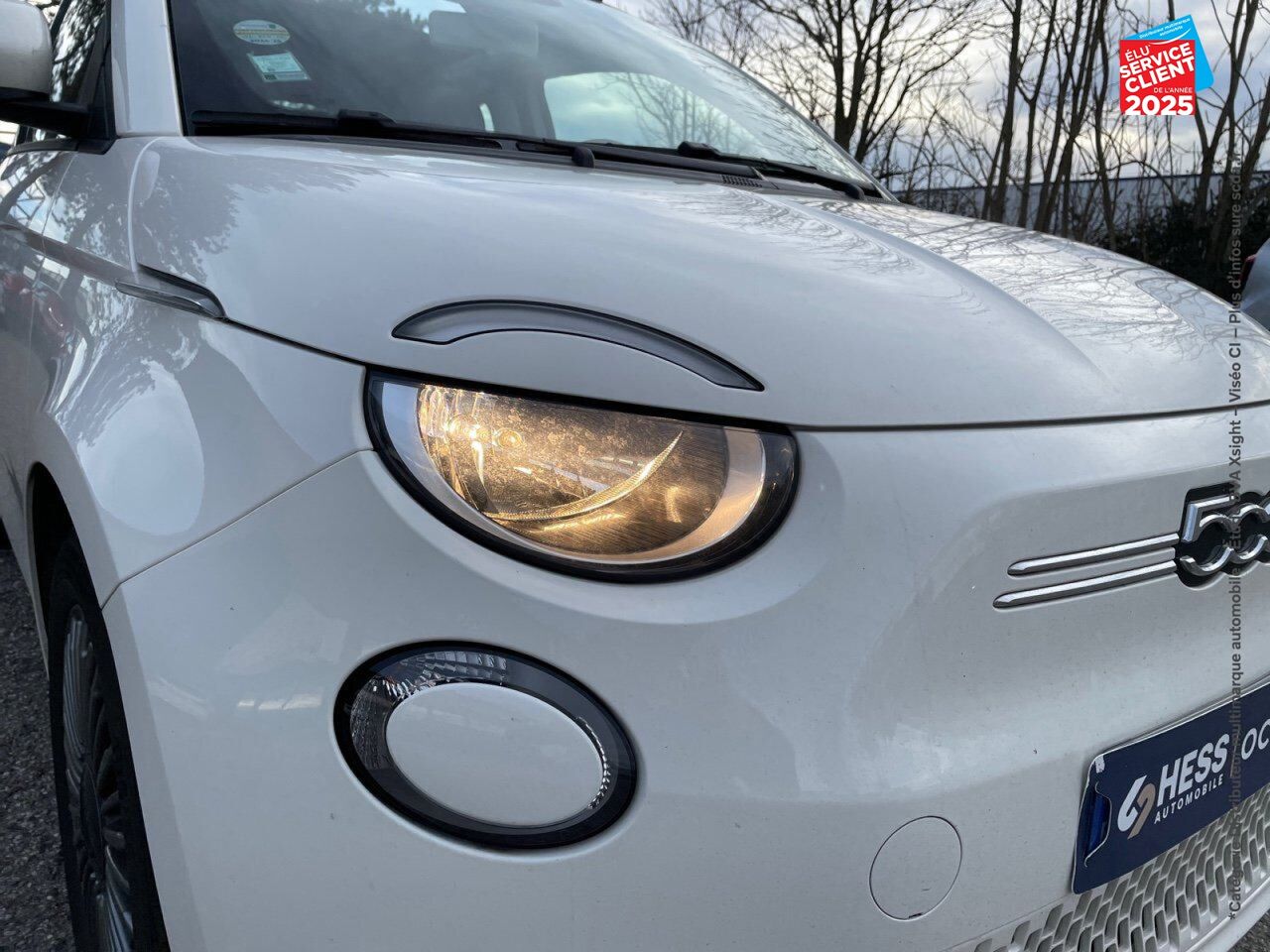 Véhicule d'occasion FIAT 500C E 95CH ICONE GPS chez Hyundai Chalons
