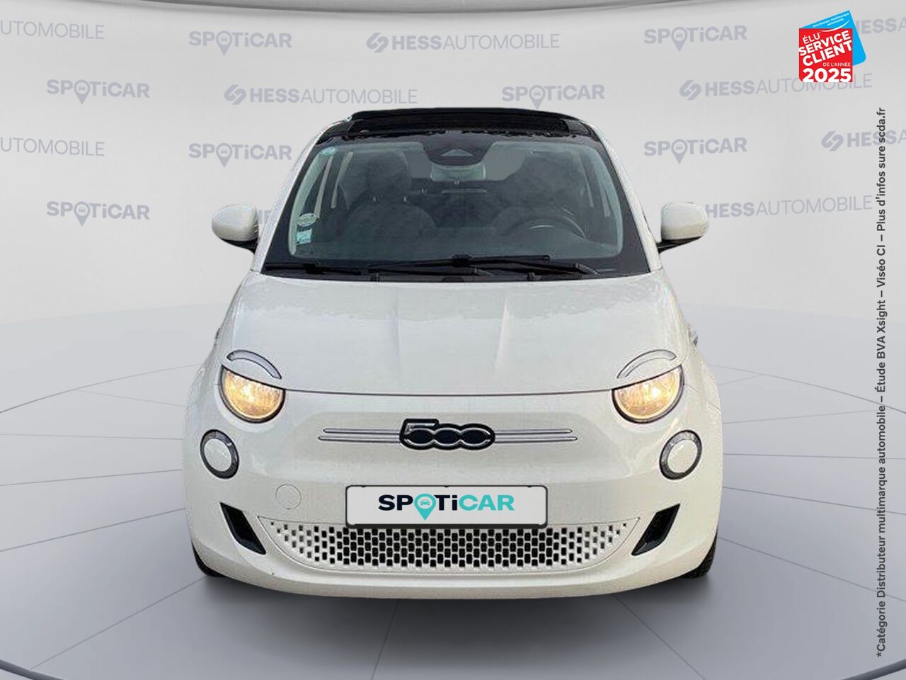 Véhicule d'occasion FIAT 500C E 95CH ICONE GPS chez Hyundai Chalons