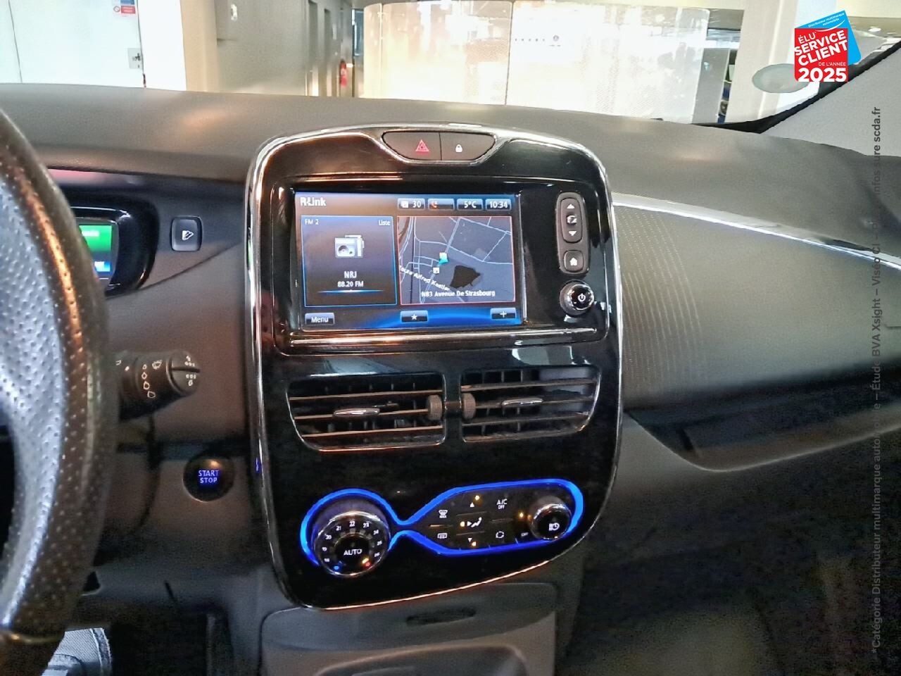 Véhicule d'occasion RENAULT ZOE INTENS CHARGE NORMALE R90 GPS CAMERA chez Renault Sélestat