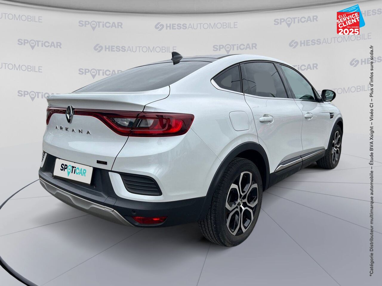 Véhicule d'occasion RENAULT ARKANA 1.3 TCE 140CH MILD HYBRID TECHNO EDC -23 chez Nissan Haguenau