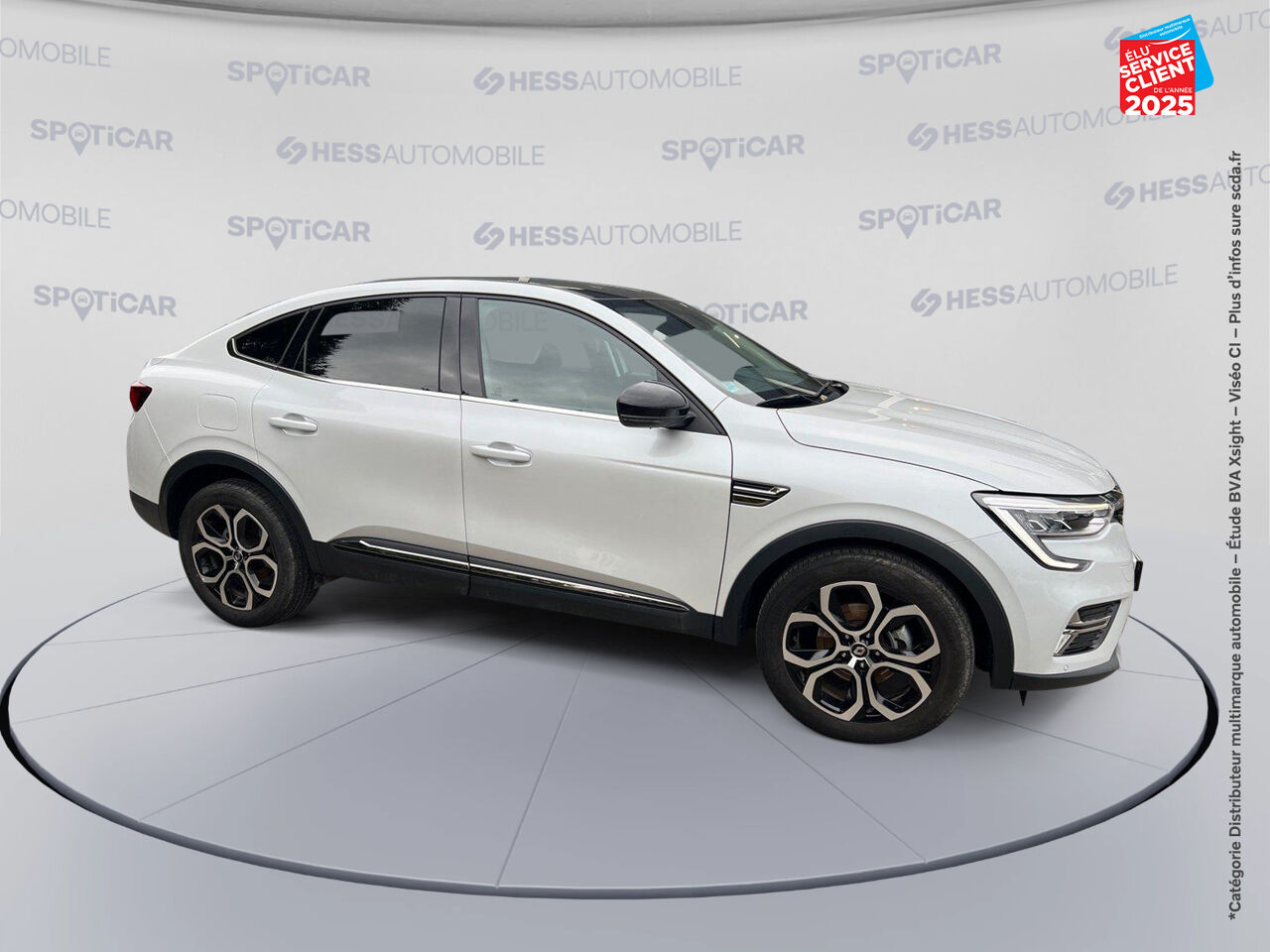 Véhicule d'occasion RENAULT ARKANA 1.3 TCE 140CH MILD HYBRID TECHNO EDC -23 chez Nissan Haguenau