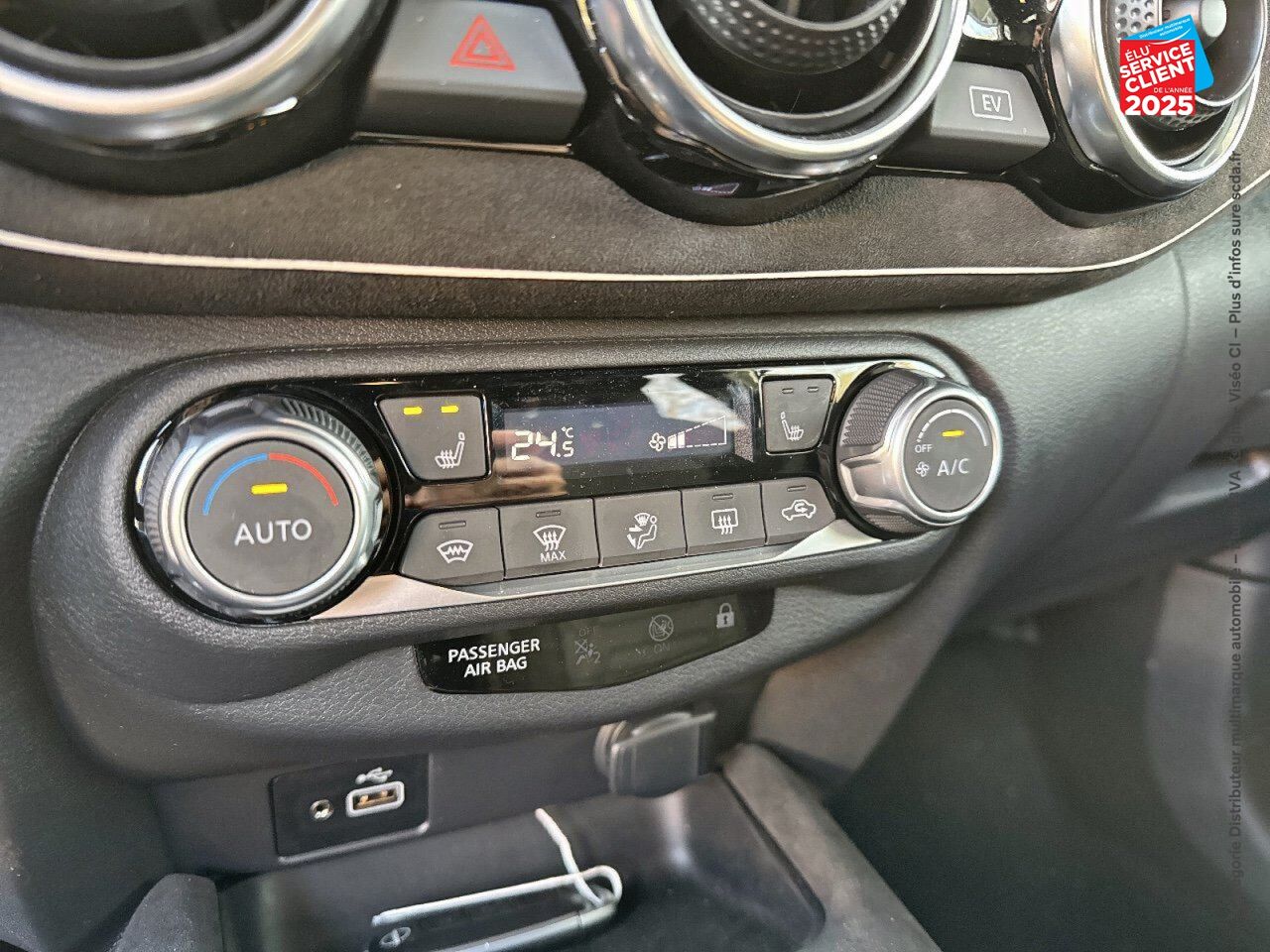 Véhicule d'occasion NISSAN JUKE 1.6 HYBRID 143CH N-DESIGN 2023.5 SIEGES CHAUF/CUIR VOLANT CHAUF CAMERA BOSE chez Nissan Besançon