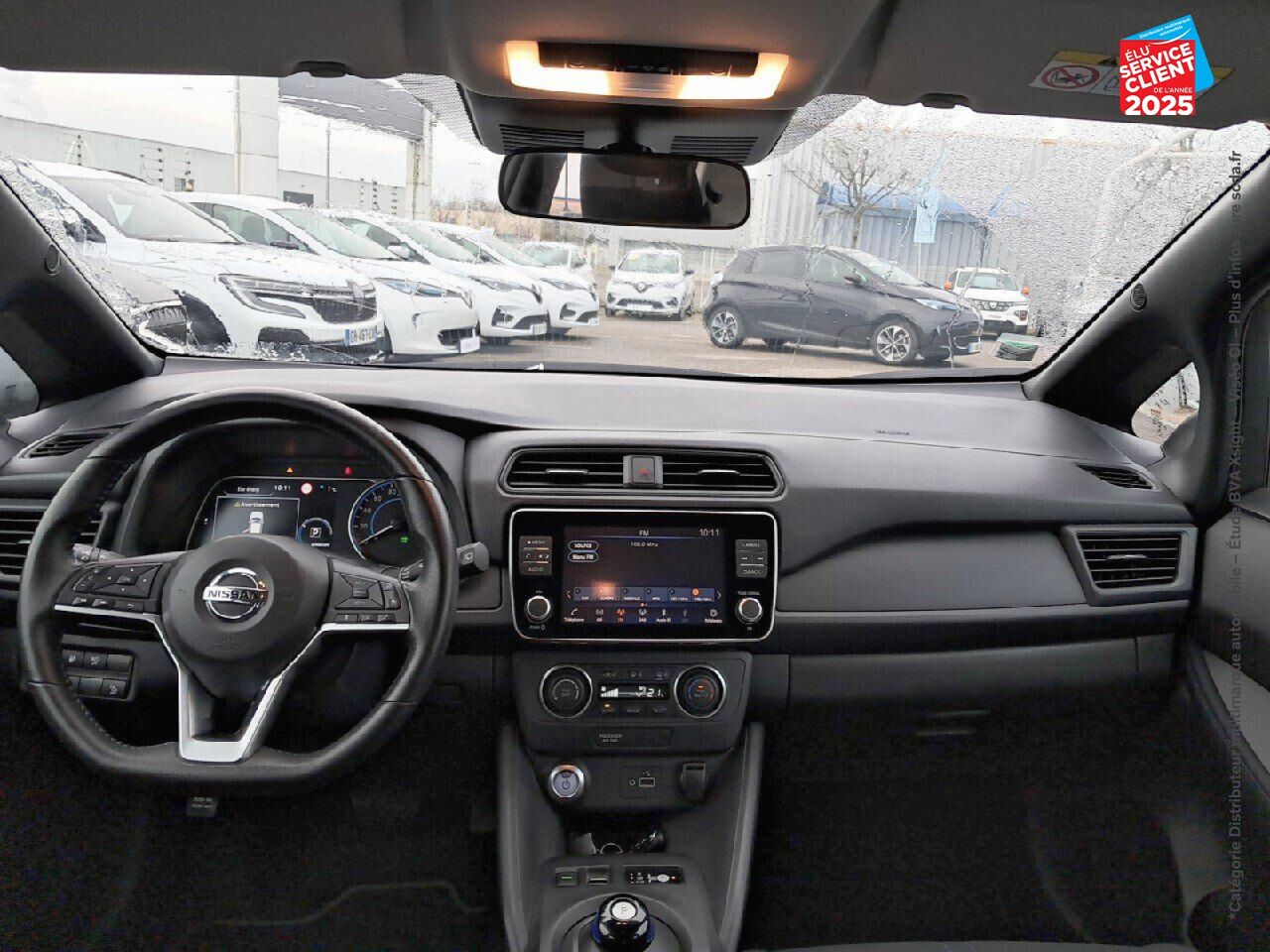 Véhicule d'occasion NISSAN LEAF 150CH 40KWH ACENTA 21.5 chez Nissan Montbéliard