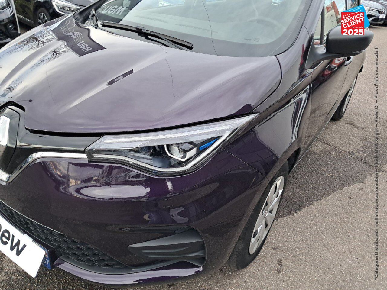 Véhicule d'occasion RENAULT ZOE E-TECH LIFE CHARGE NORMALE R110 ACHAT INTEGRAL - 21 chez Renault Belfort