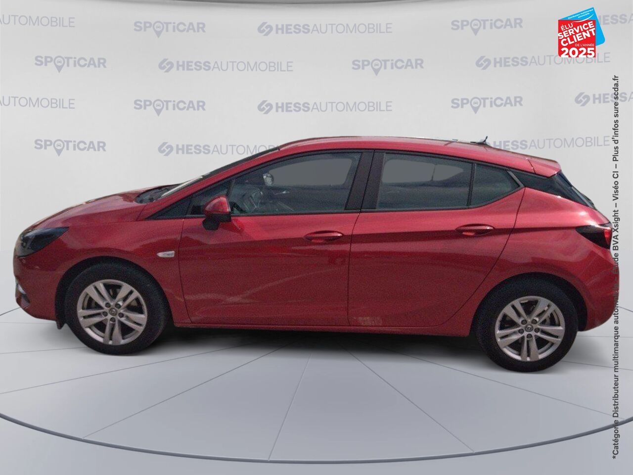 Véhicule d'occasion OPEL ASTRA 1.2 TURBO 110CH ELEGANCE BUSINESS 6CV chez Peugeot Hirson