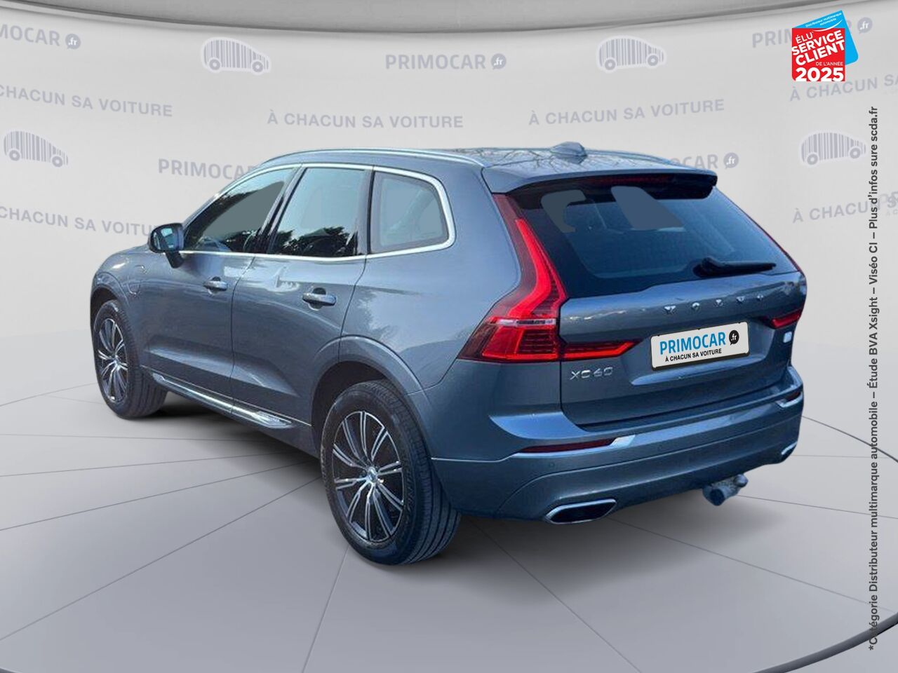 Véhicule d'occasion VOLVO XC60 T6 AWD 253 + 87CH INSCRIPTION LUXE GEARTRONIC chez Primocar