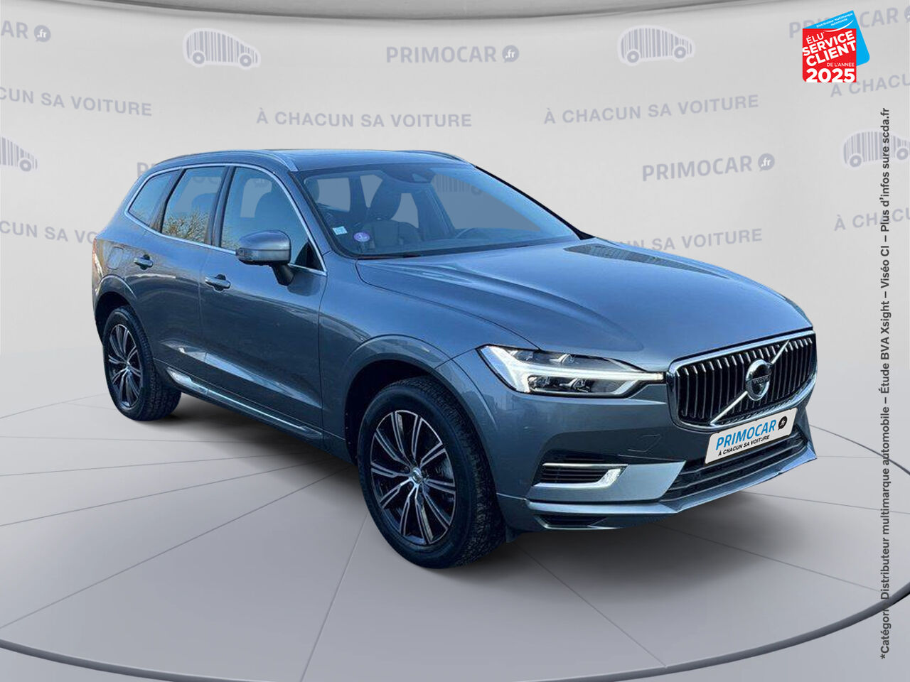 Véhicule d'occasion VOLVO XC60 T6 AWD 253 + 87CH INSCRIPTION LUXE GEARTRONIC chez Primocar