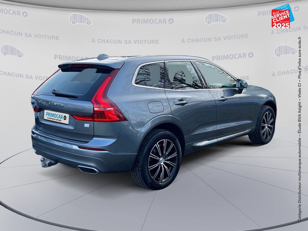 Véhicule d'occasion VOLVO XC60 T6 AWD 253 + 87CH INSCRIPTION LUXE GEARTRONIC chez Primocar