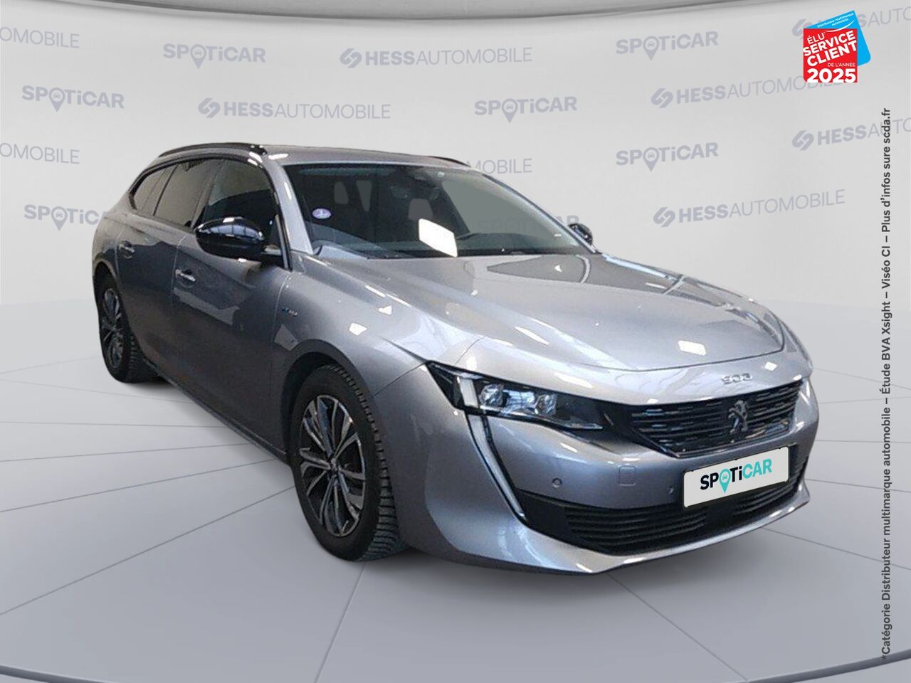 Véhicule d'occasion PEUGEOT 508 SW HYBRID 225CH ALLURE PACK E-EAT8 chez Hyundai Chalons