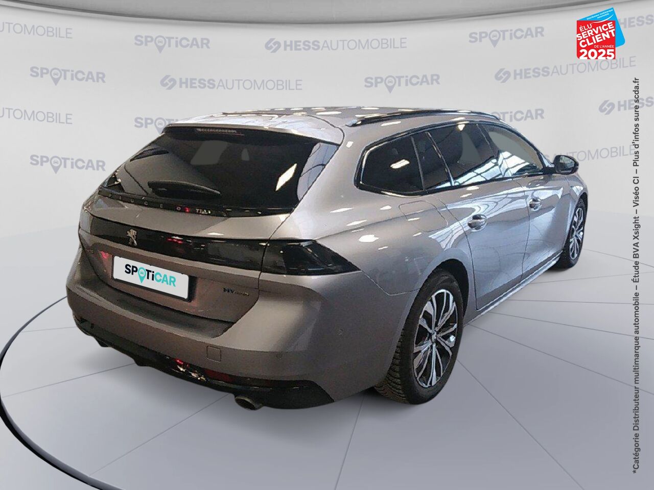 Véhicule d'occasion PEUGEOT 508 SW HYBRID 225CH ALLURE PACK E-EAT8 chez Hyundai Chalons