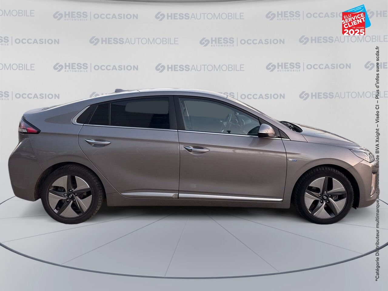 Véhicule d'occasion HYUNDAI IONIQ HYBRID 141CH CREATIVE GPS CAMERA CARPLAY chez Renault Colmar