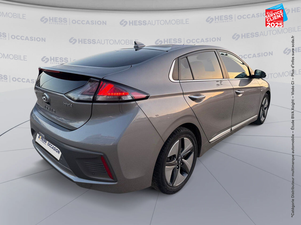Véhicule d'occasion HYUNDAI IONIQ HYBRID 141CH CREATIVE GPS CAMERA CARPLAY chez Renault Colmar