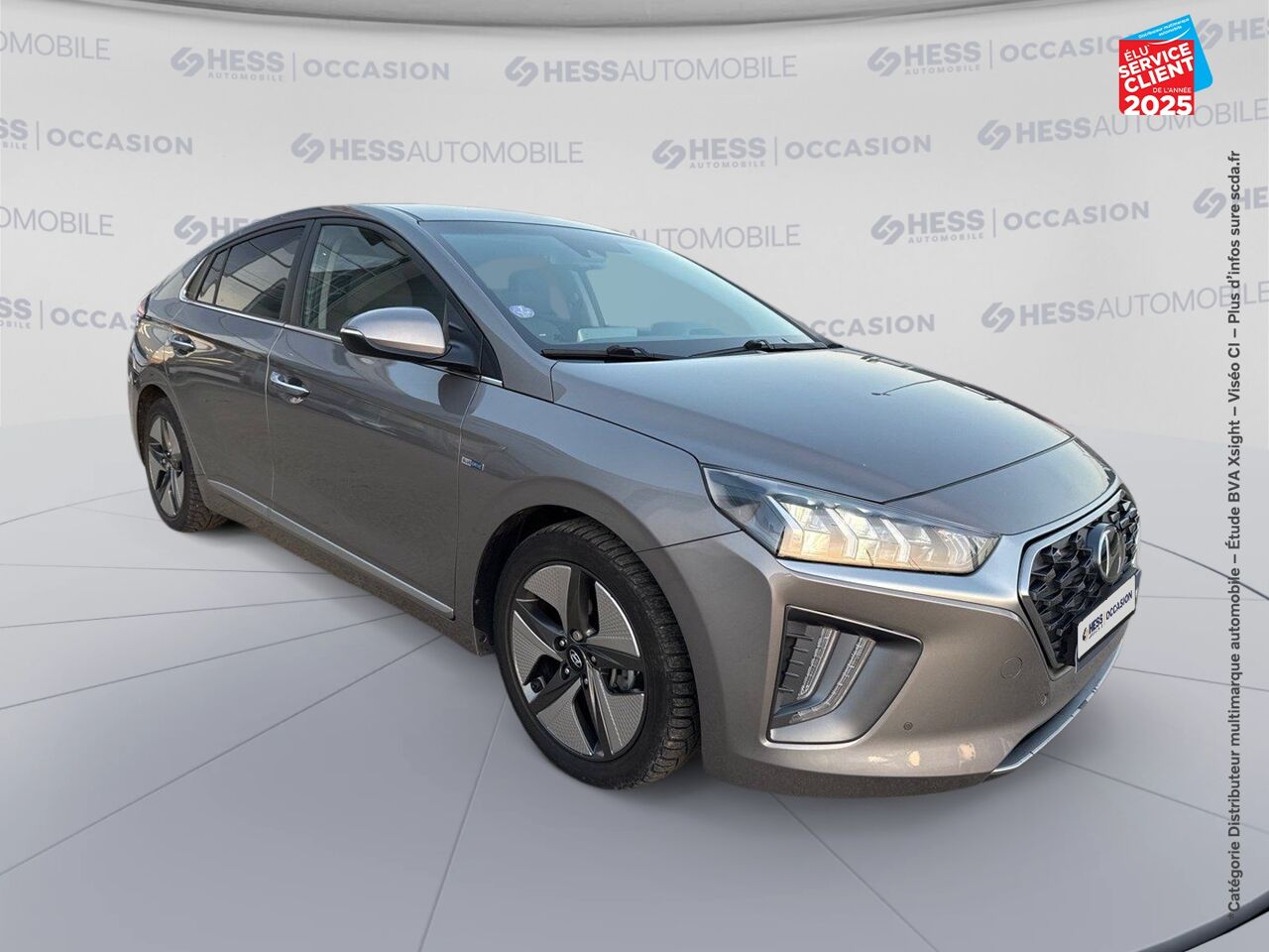 Véhicule d'occasion HYUNDAI IONIQ HYBRID 141CH CREATIVE GPS CAMERA CARPLAY chez Renault Colmar