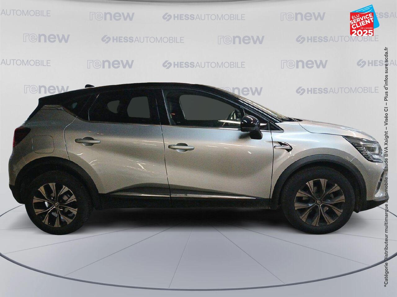 Véhicule d'occasion RENAULT CAPTUR 1.3 TCE MILD HYBRID 160CH TECHNO EDC chez Toyota Bar le Duc