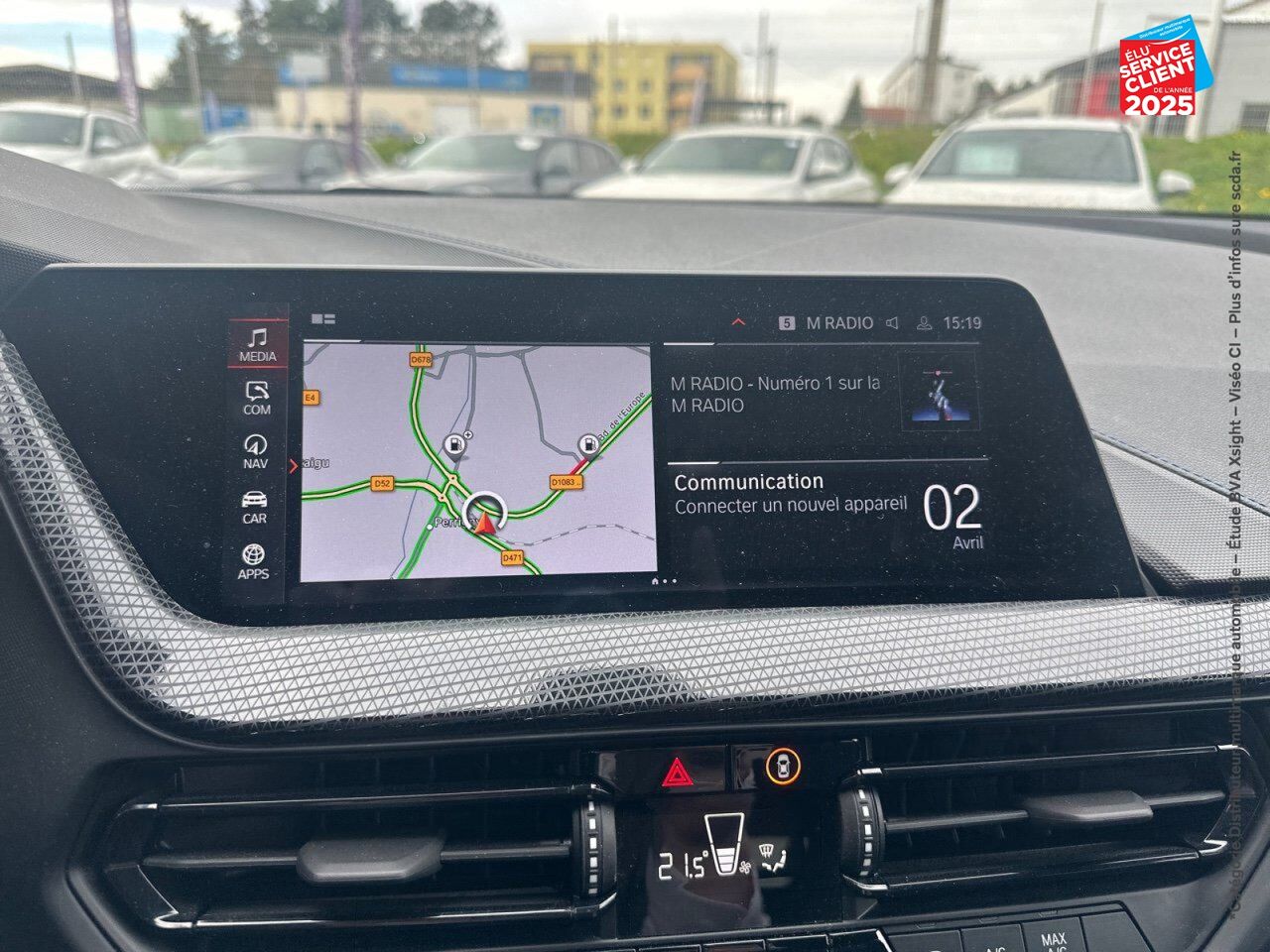Véhicule d'occasion BMW SERIE 1 118IA 136CH M SPORT DKG7 chez BMW Lons le Saunier