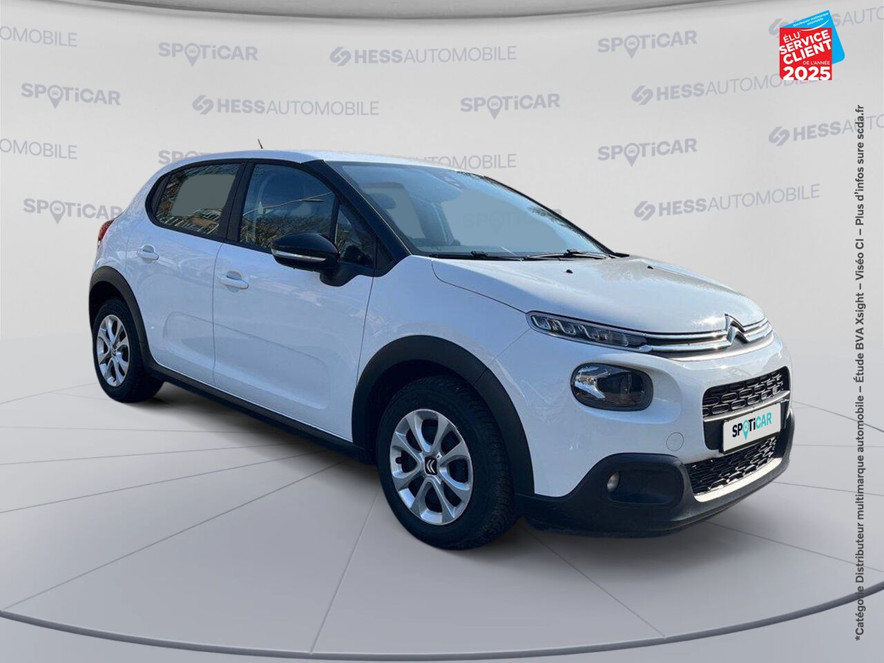 Véhicule d'occasion CITROEN C3 STE 1.2 PURETECH 82CH SS FEEL E6.D chez Toyota Thionville