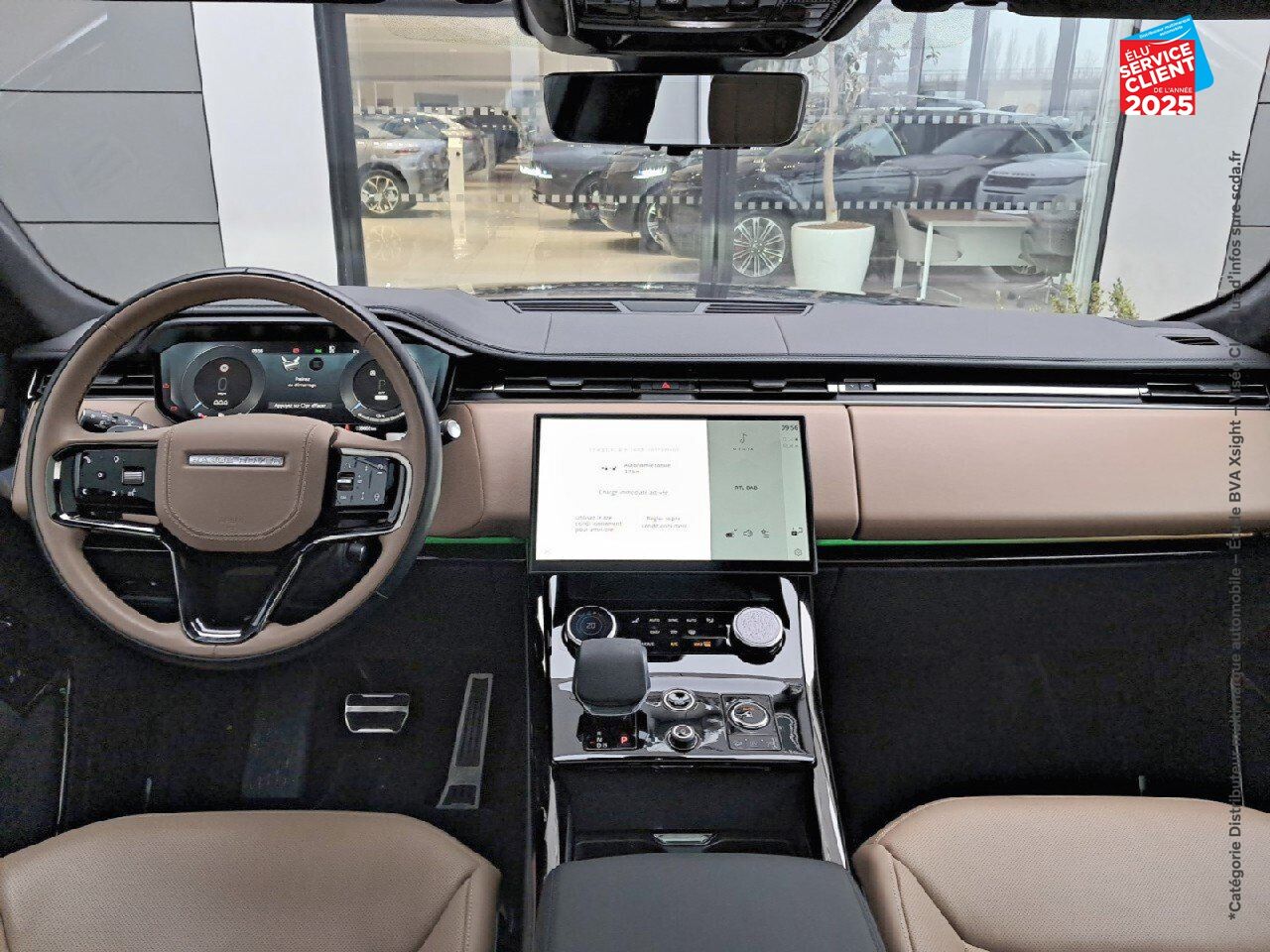 Véhicule d'occasion LAND-ROVER RANGE ROVER SPORT 3.0 P510E 510CH PHEV AUTOBIOGRAPHY TOUVRANT SIEGES CHAUF/VENTIL/CUIR GPS CAMERA chez BMW Besançon