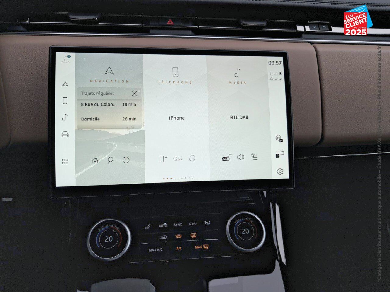 Véhicule d'occasion LAND-ROVER RANGE ROVER SPORT 3.0 P510E 510CH PHEV AUTOBIOGRAPHY TOUVRANT SIEGES CHAUF/VENTIL/CUIR GPS CAMERA chez BMW Besançon