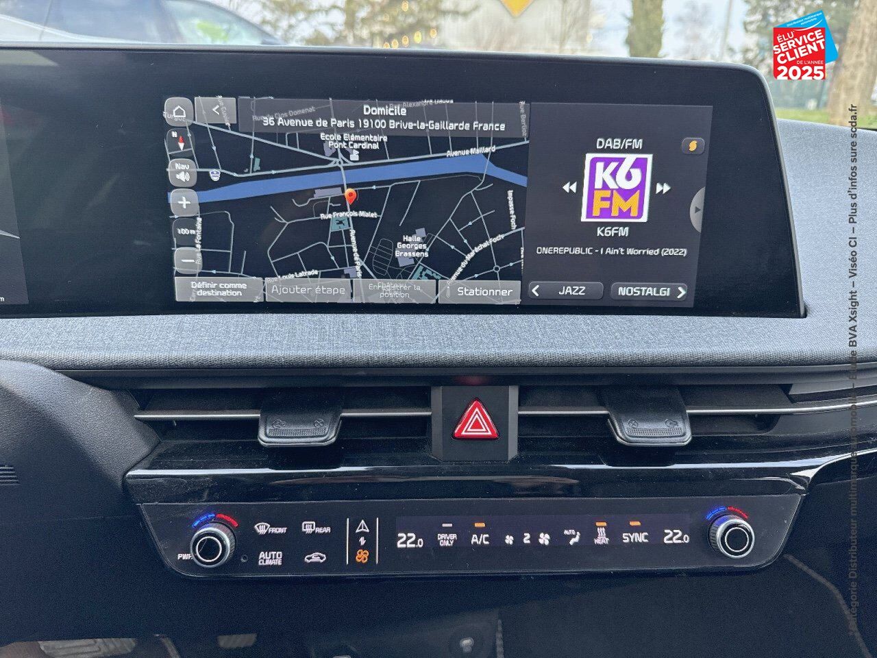 Véhicule d'occasion KIA EV6 325CH ACTIVE 4WD GPS CAMERA ATTELAGE chez Hyundai Chalons