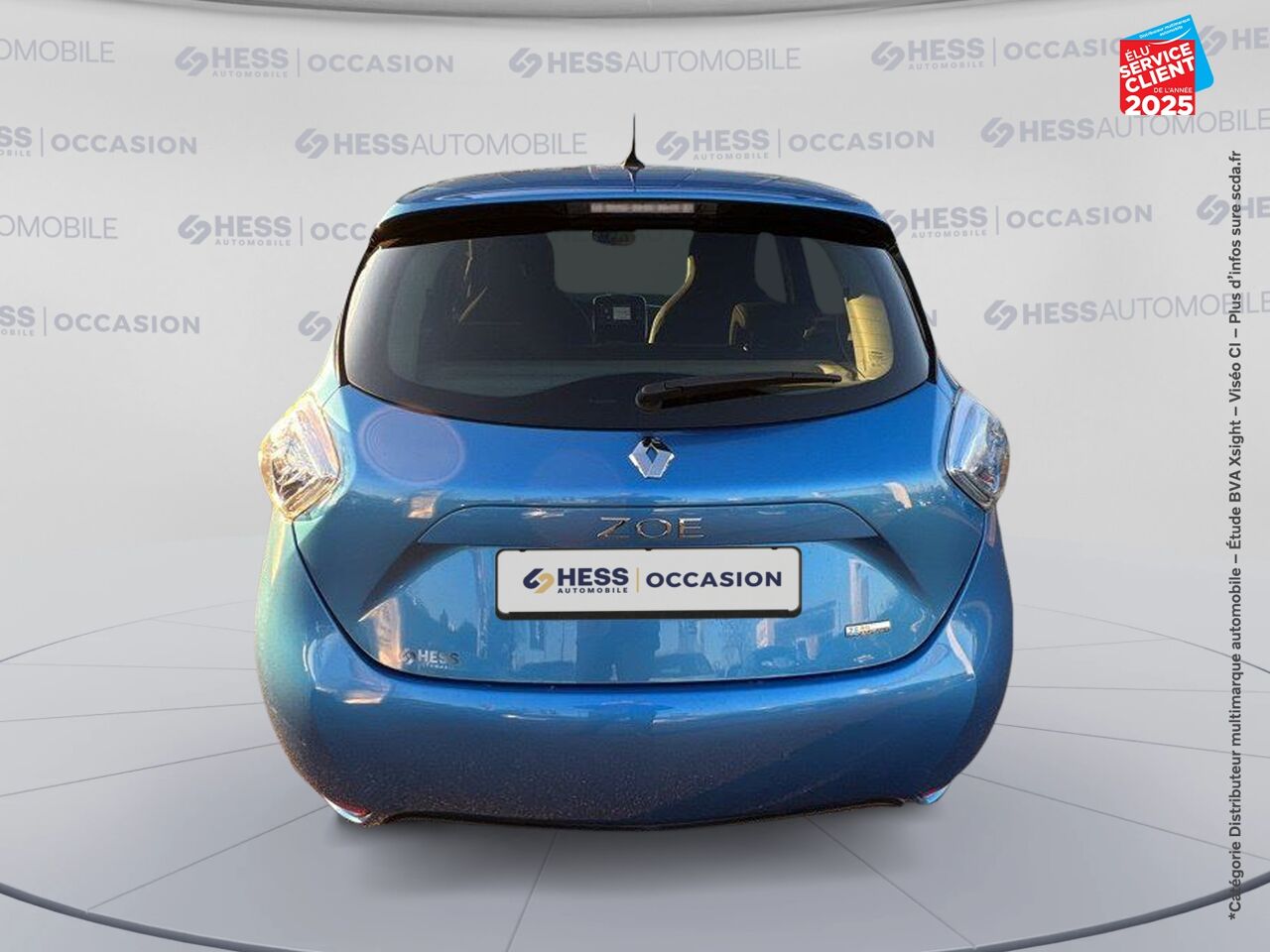 Véhicule d'occasion RENAULT ZOE INTENS CHARGE NORMALE R90 GPS chez Renault Saint-Louis