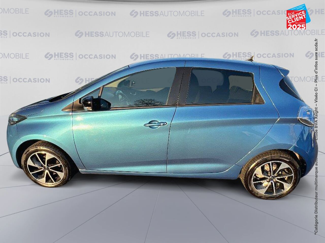Véhicule d'occasion RENAULT ZOE INTENS CHARGE NORMALE R90 GPS chez Renault Saint-Louis
