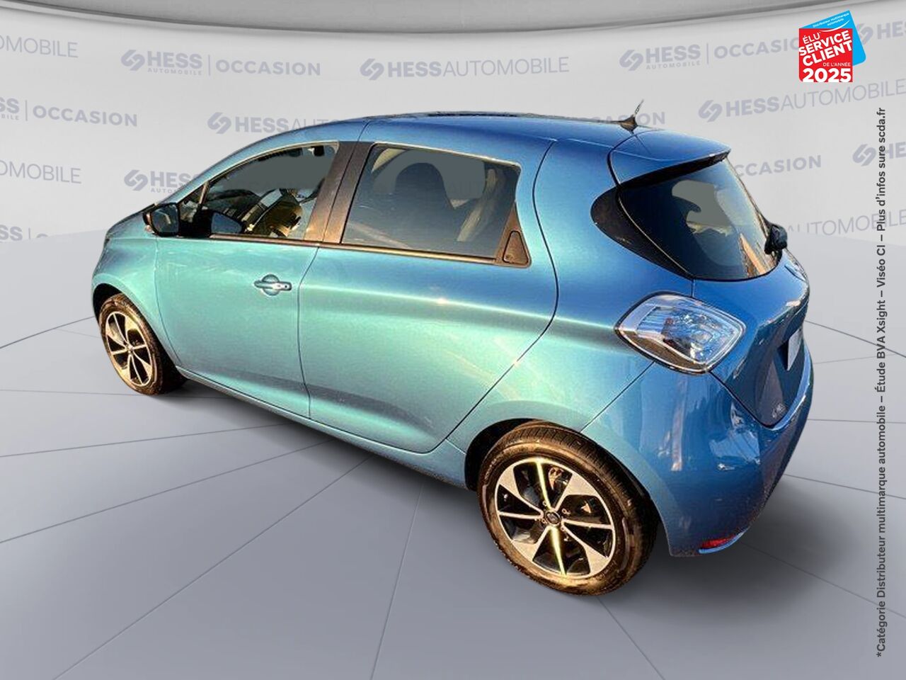 Véhicule d'occasion RENAULT ZOE INTENS CHARGE NORMALE R90 GPS chez Renault Saint-Louis