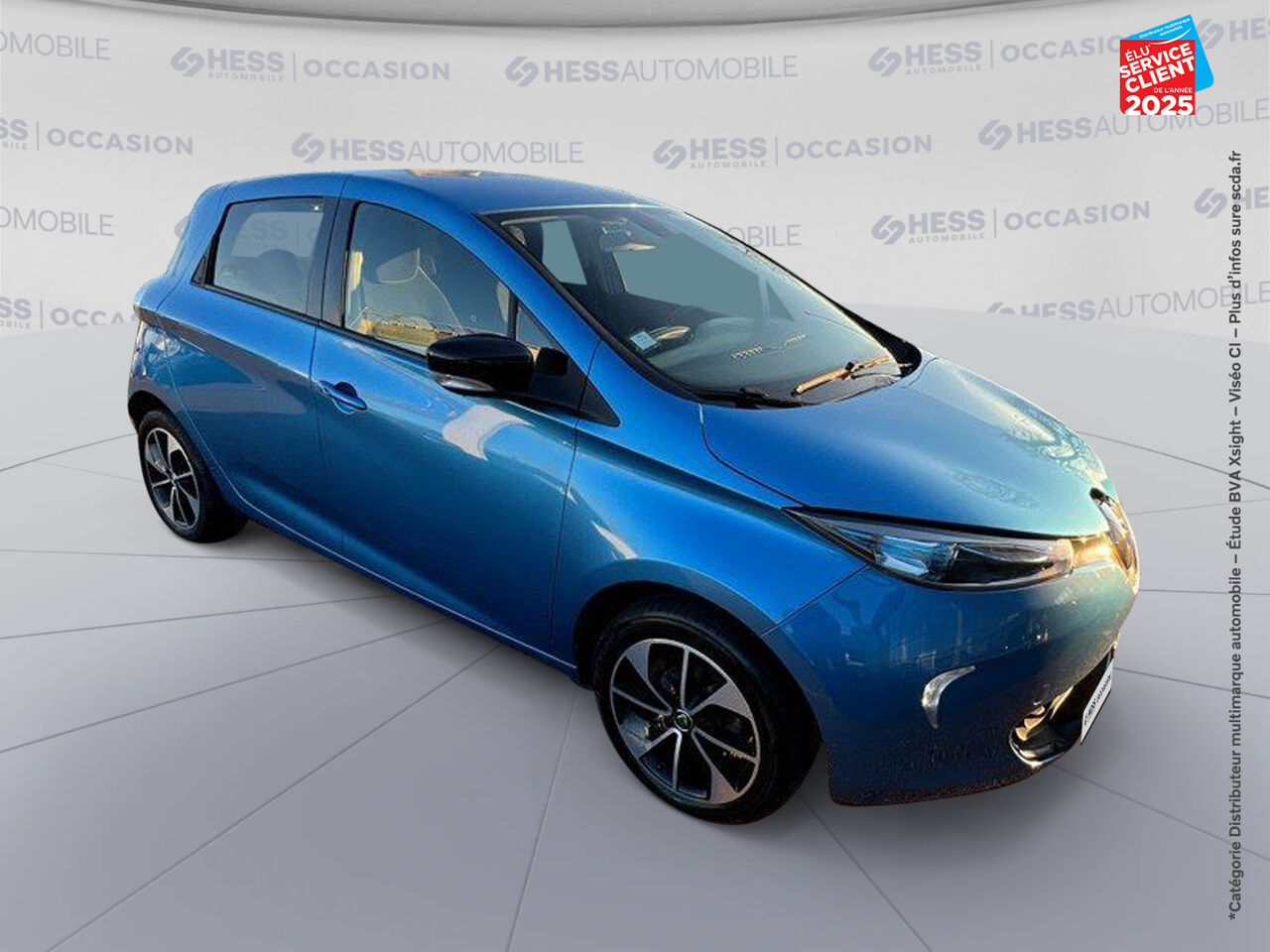 Véhicule d'occasion RENAULT ZOE INTENS CHARGE NORMALE R90 GPS chez Renault Saint-Louis