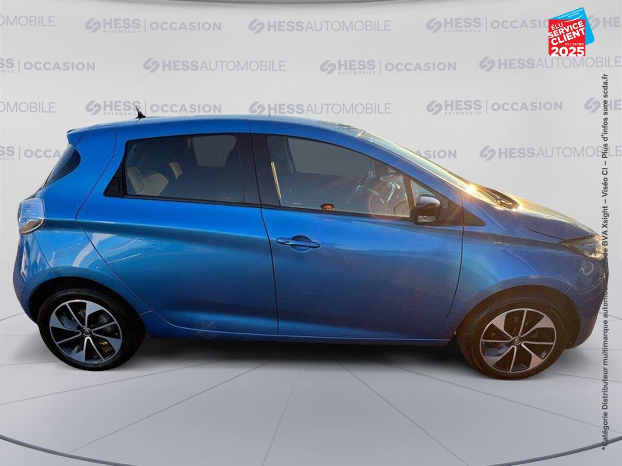 Véhicule d'occasion RENAULT ZOE INTENS CHARGE NORMALE R90 GPS chez Renault Saint-Louis