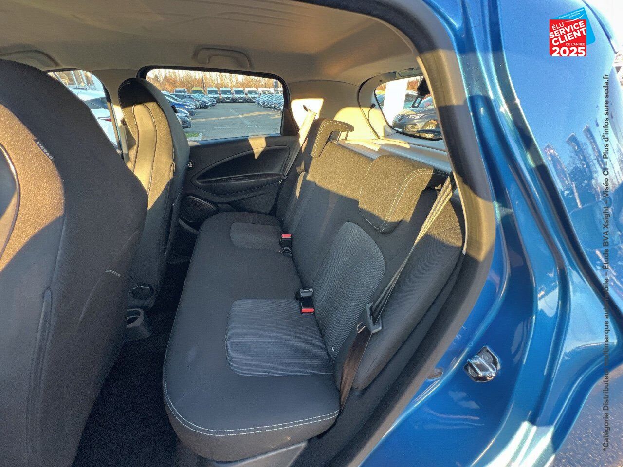 Véhicule d'occasion RENAULT ZOE INTENS CHARGE NORMALE R90 GPS chez Renault Saint-Louis