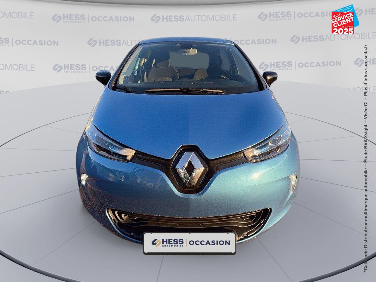Véhicule d'occasion RENAULT ZOE INTENS CHARGE NORMALE R90 GPS chez Renault Saint-Louis