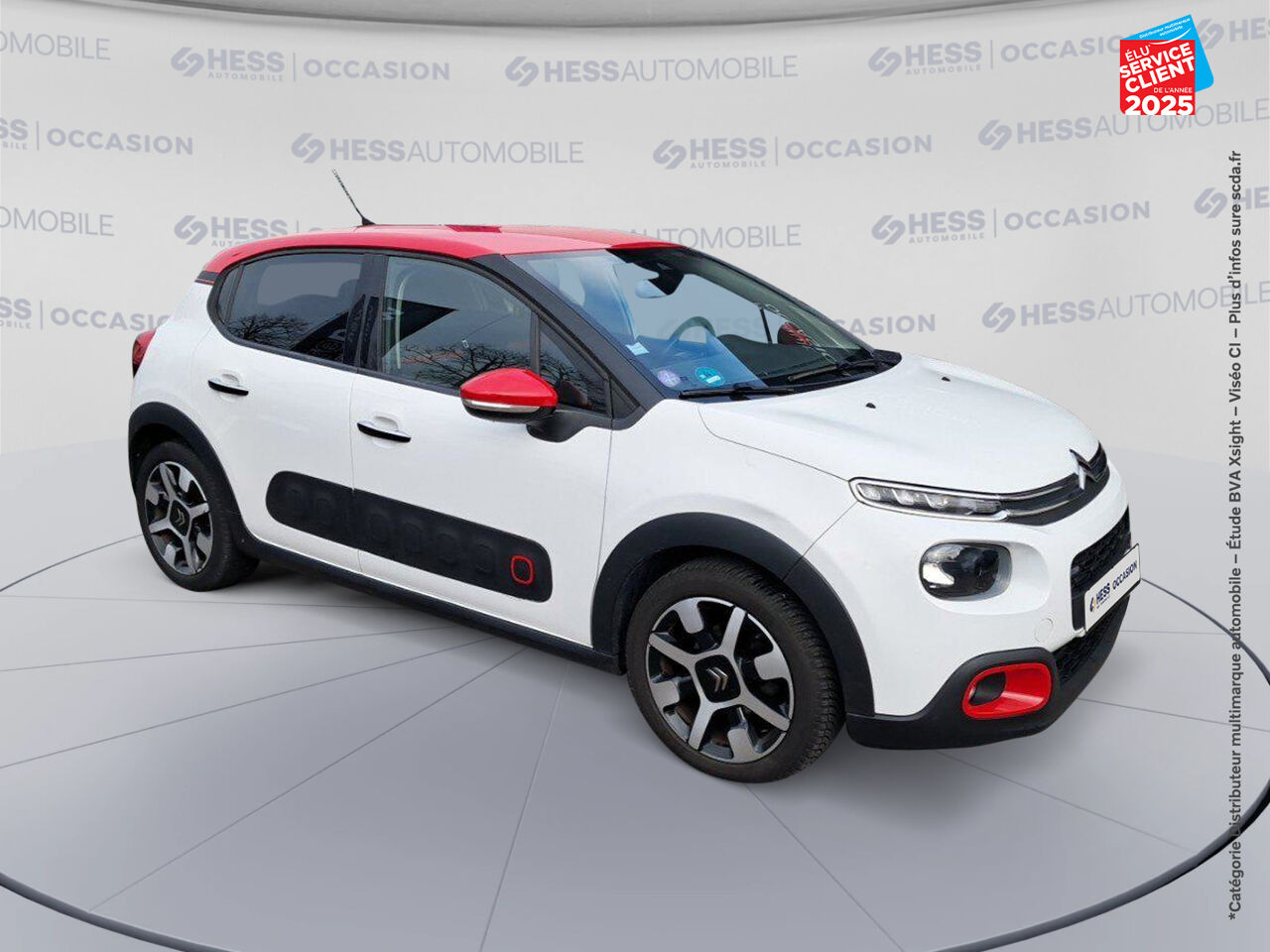 Véhicule d'occasion CITROEN C3 PURETECH 110CH SHINE S/S RADAR AR chez Nissan Belfort
