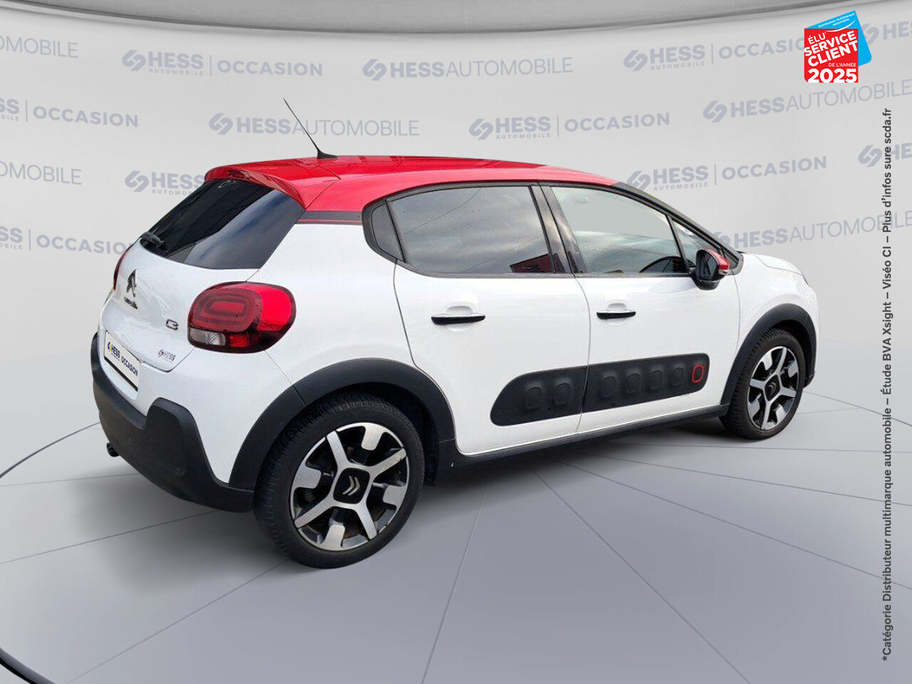 Véhicule d'occasion CITROEN C3 PURETECH 110CH SHINE S/S RADAR AR chez Nissan Belfort
