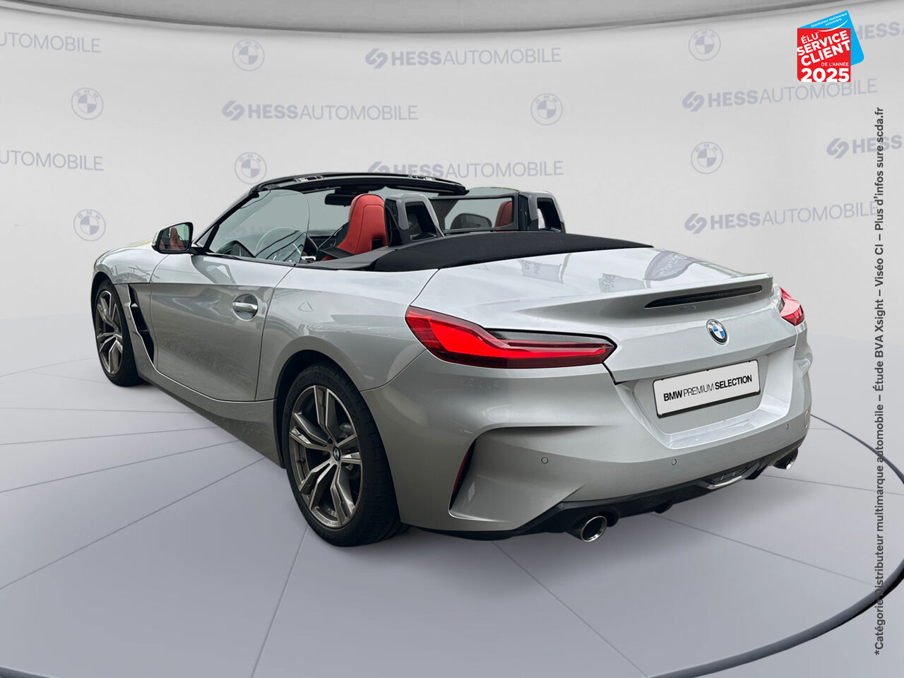 Véhicule d'occasion BMW Z4 ROADSTER SDRIVE20IA 197CH M SPORT 139G SIEGES CHAUF/CUIR VOLANT CHAUF GPS RADAR AV/AR chez BMW Besançon