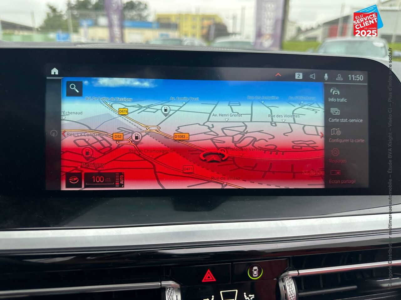 Véhicule d'occasion BMW Z4 ROADSTER SDRIVE20IA 197CH M SPORT 139G SIEGES CHAUF/CUIR VOLANT CHAUF GPS RADAR AV/AR chez BMW Besançon