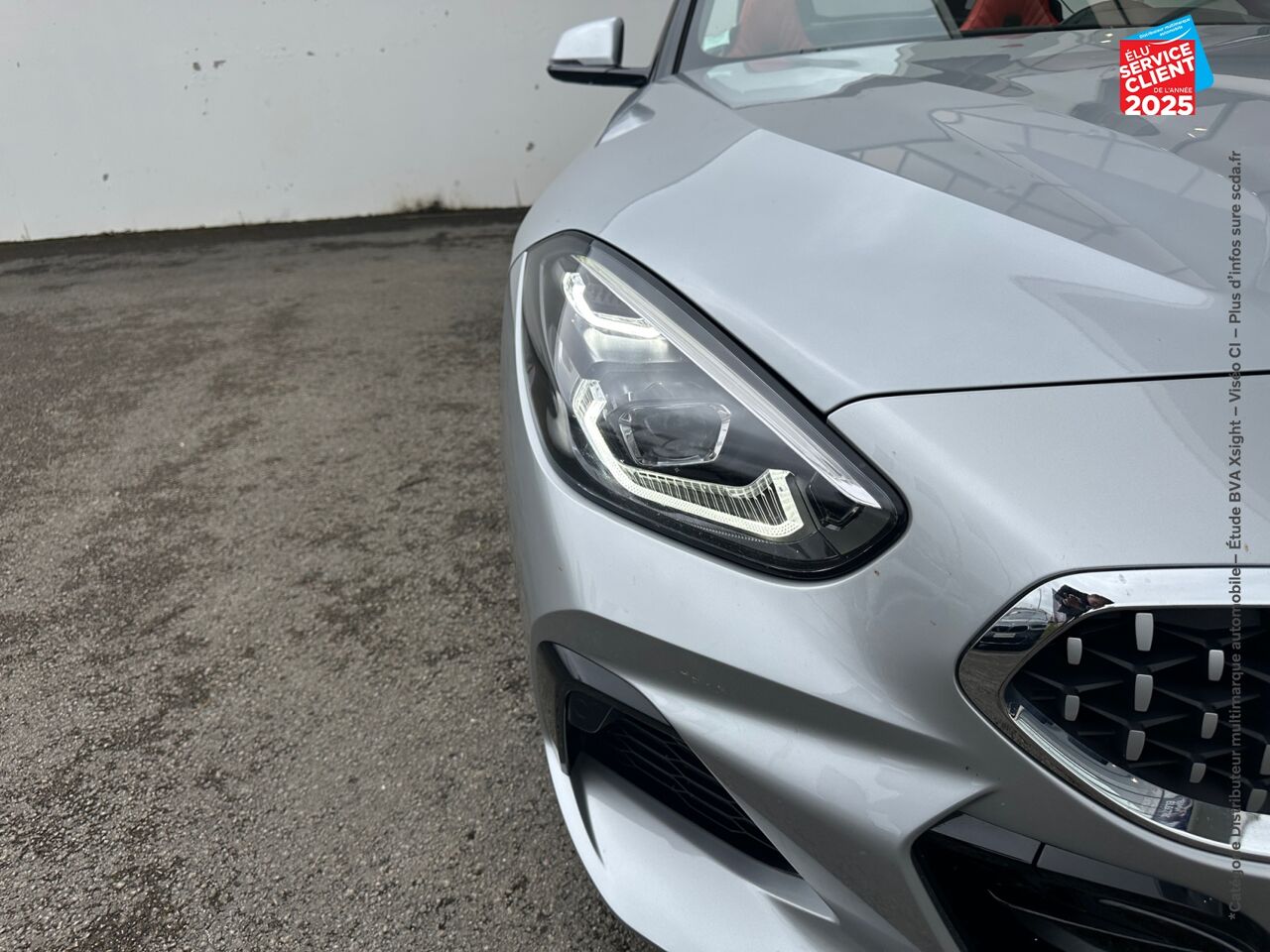 Véhicule d'occasion BMW Z4 ROADSTER SDRIVE20IA 197CH M SPORT 139G SIEGES CHAUF/CUIR VOLANT CHAUF GPS RADAR AV/AR chez BMW Besançon