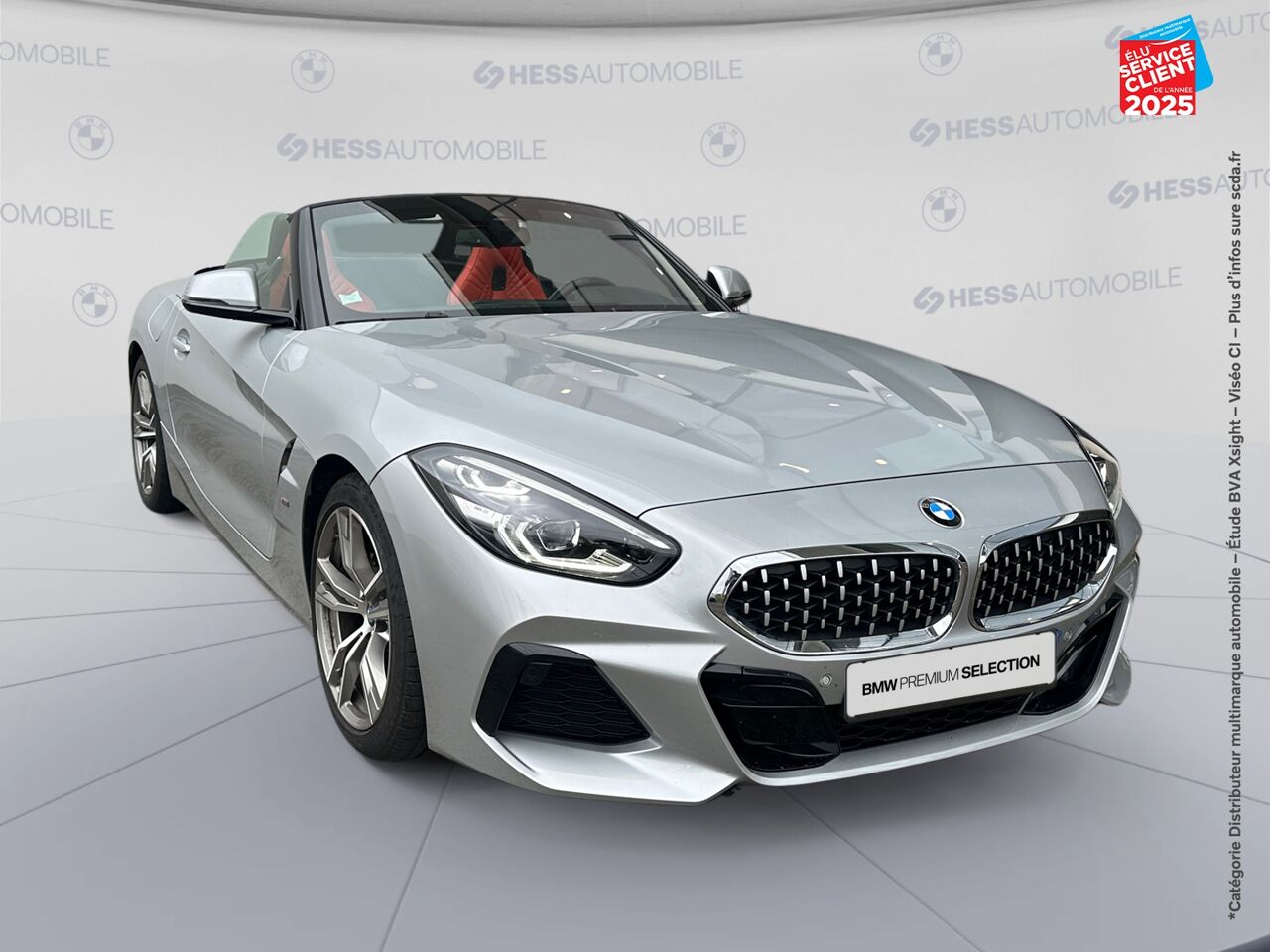 Véhicule d'occasion BMW Z4 ROADSTER SDRIVE20IA 197CH M SPORT 139G SIEGES CHAUF/CUIR VOLANT CHAUF GPS RADAR AV/AR chez BMW Besançon