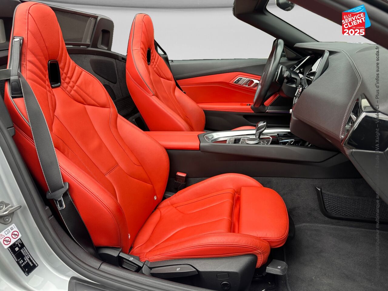 Véhicule d'occasion BMW Z4 ROADSTER SDRIVE20IA 197CH M SPORT 139G SIEGES CHAUF/CUIR VOLANT CHAUF GPS RADAR AV/AR chez BMW Besançon